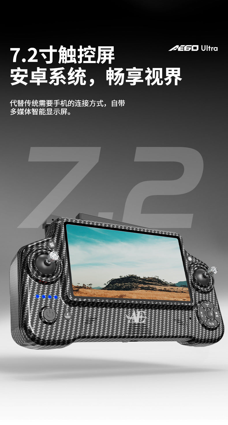 AE60High-definition professional aerial photography drone with touchscreen, digital image transmission, automatic return, and airdrop capability GPS Remote control aircraft