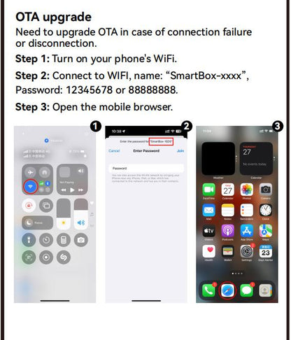 2026 latest model 2 in 1 Wireless  CarPlay Adapter, for Both Apple and Android, Converts Wired to Wireless,Fast Connection, No Latency
