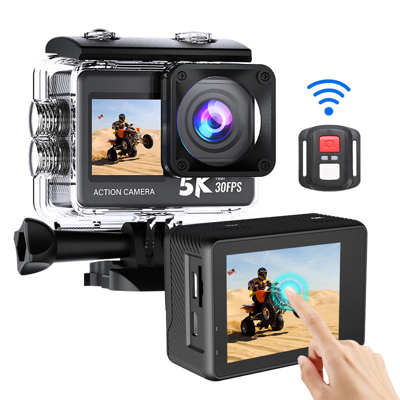 Cross-Border5K Sports Camera Waterproof and anti-shake HD outdoor shooting camera customization Head-mounted Camera Factory