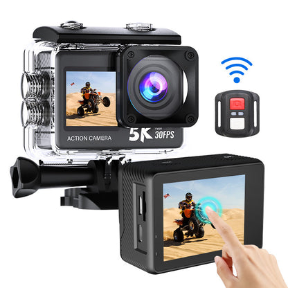 Cross-Border5K Sports Camera Waterproof and anti-shake HD outdoor shooting camera customization Head-mounted Camera Factory