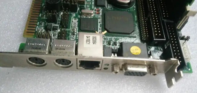 NuPRO-595 REV.B1 100% OK Original IPC ISA Board Industrial motherboard Half-Size CPU Card PICMG1.0 Embedded wtih CPU RAM FAN