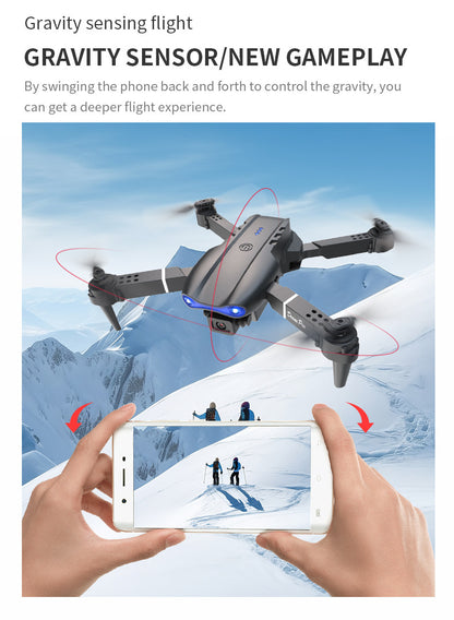 E99pro Foldable Drone HD Dual Camera Aerial Photography Altitude Hold Quadcopter E88PRO Remote control aircraft K3