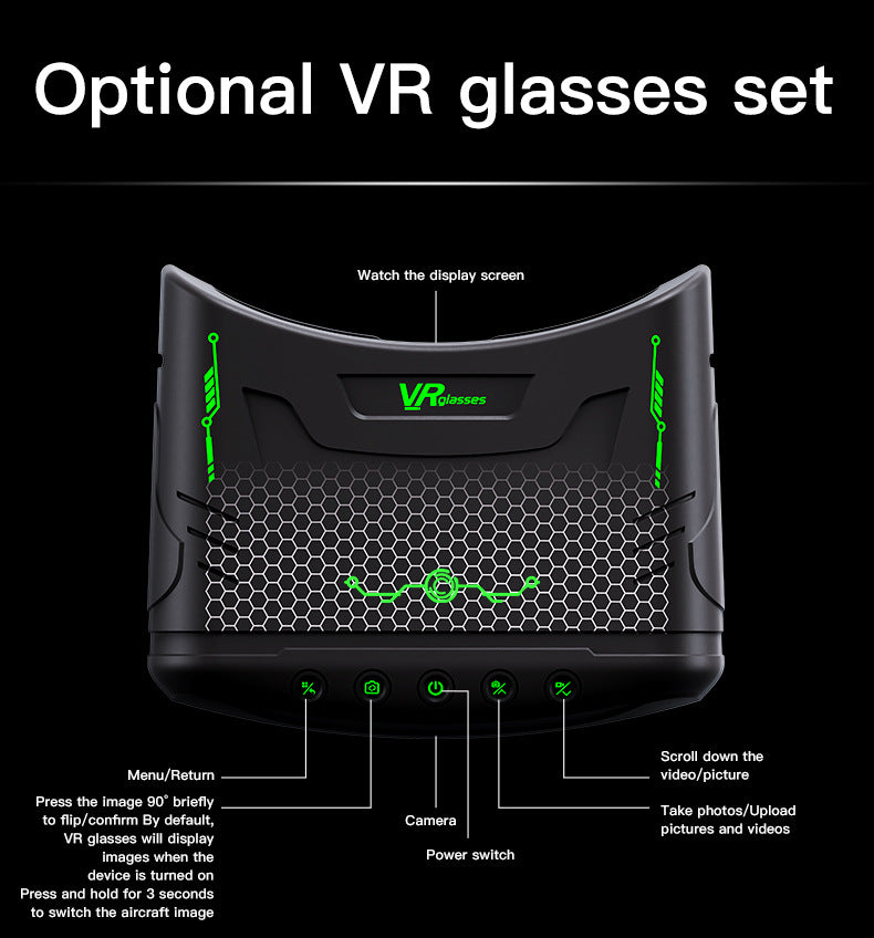 Cross-Border H21Drone Optical Flow Positioning Brushless Aircraft HD Aerial Photography ESC Camera Remote Control Airplane Drone