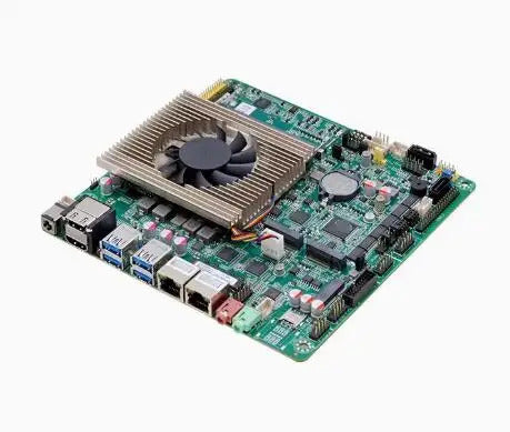Ultra 5 125H Mini-ITX Motherboard 14th Core Intel CPU IPC SBC Embedded Ultra-thin Mainboard with 6COM 2LAN DDR5 10USB LVDS
