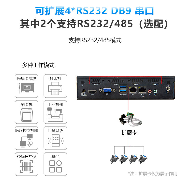 Domestic Industrial Computer Feiteng D2000 Mini Industrial PC Tongxin UOS Kylin FT2000 Mini Industrial Host