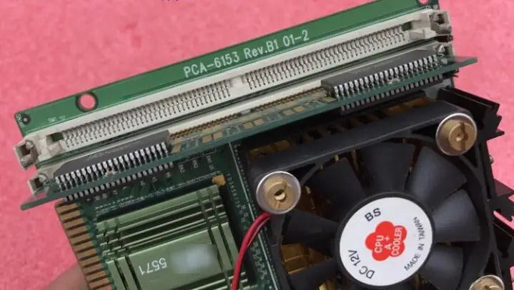 PCA-6153 Rev.B1 100%OK Original IPC Board ISA Slot Industrial Motherboard Half-Size CPU Card PICMG10 With CPU RAM No-FAN