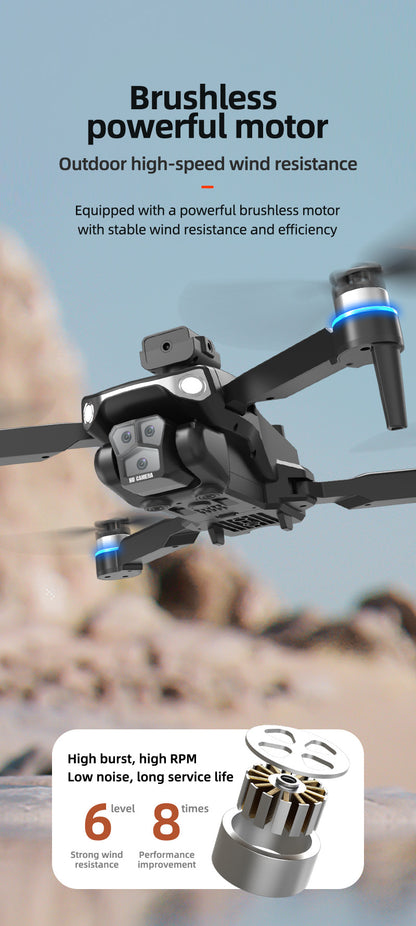 Cross-Border LF633UAV Screen Control Brushless Optical Flow Positioning Quadcopter Long Endurance Remote Control Airplane Toy