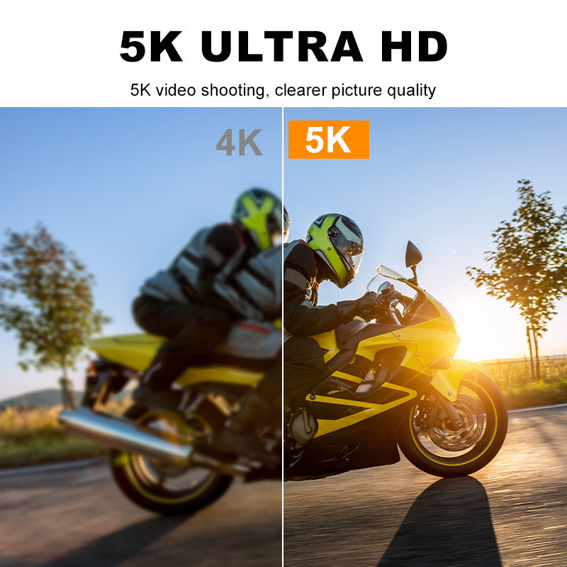 5k Sport Action Cam Camera Cross-Border5k Sports Camera Anti-Shake Waterproof4k Sports Camera