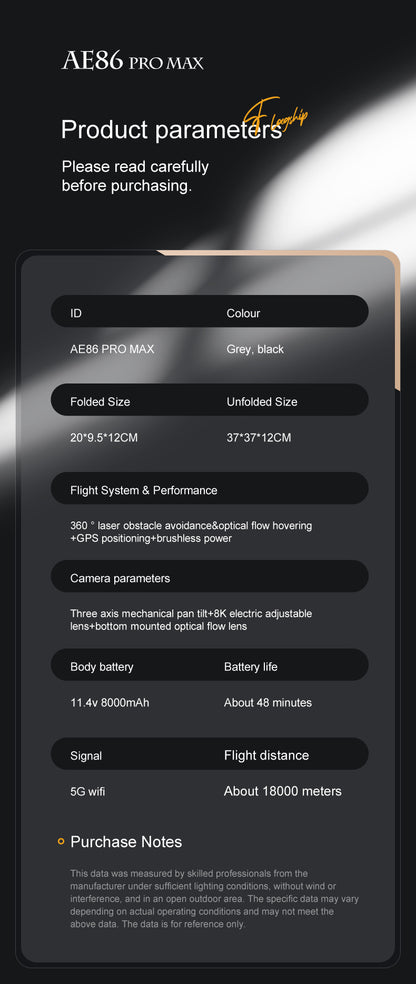 AE86Digital Image Transmission Obstacle Avoidance HD Professional Aerial Photography Drone Anti-Shake Auto Return GPS Remote control aircraft