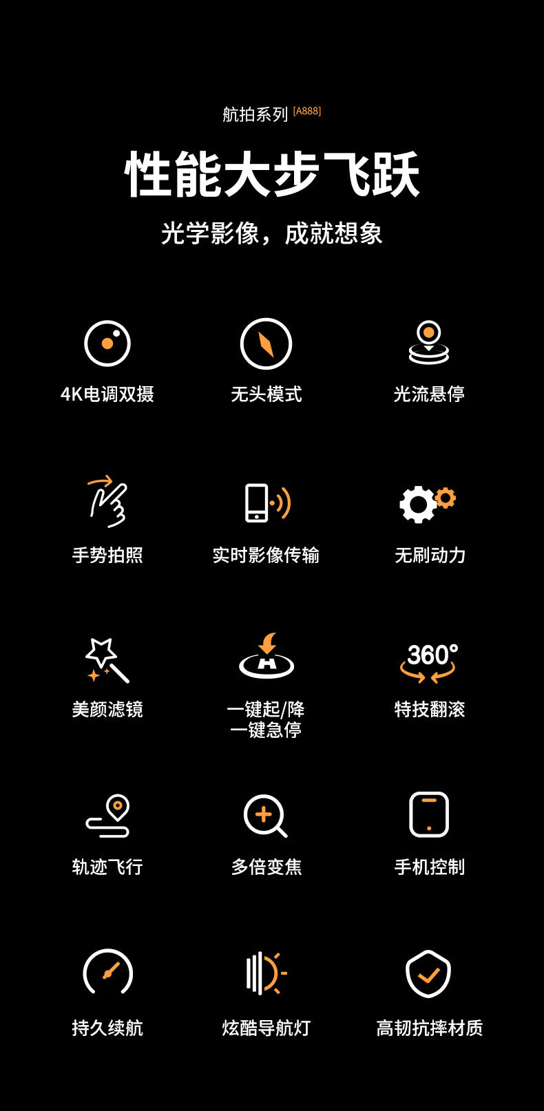 Cross-Border A888 PRO Drone HD Aerial Photography Long Endurance Quadcopter Remote Control Aircraft Air 3Drone