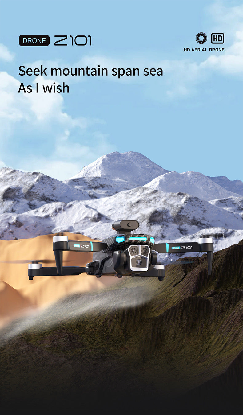 Cross-Border Z101Drone Long Endurance Obstacle Avoidance Aerial Photography Quadcopter Brushless Motor Remote Control Aircraft Drone