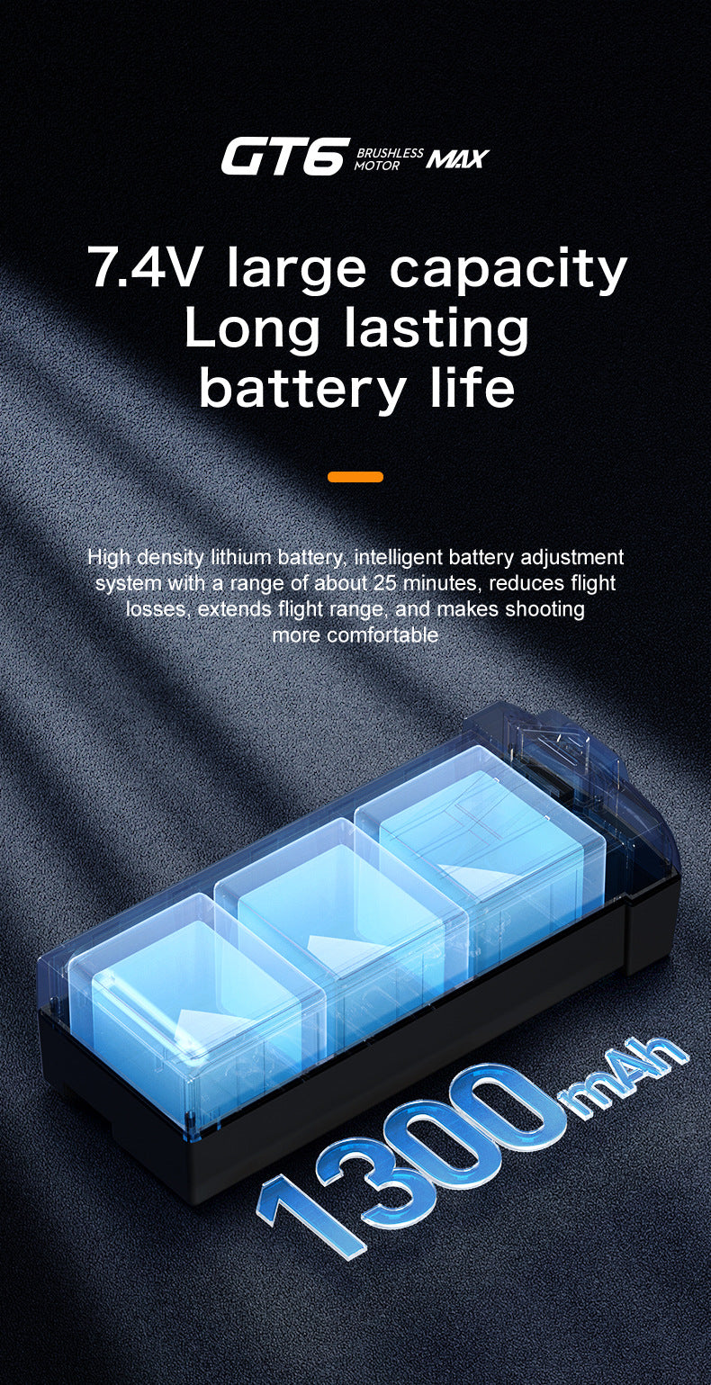 Cross-Border GT6Drone remote control with screen brushless motor HD aerial photography GPS Intelligent Positioning Remote Control Drone