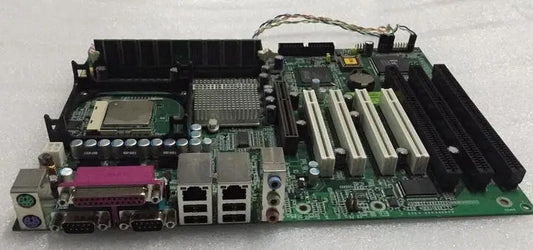 M-845EG REV:3.2 100% OK Original IPC Mainboard  industrial motherboard M-845 with CPU RAM 4*PCI 2*LAN 3*ISA IPC Board AGP