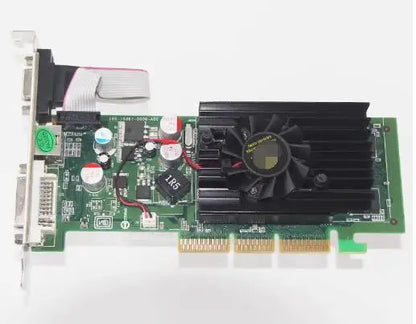 FX6200 AGP Graphic card DDR2 256M 512M Compatible 4X 8X AGP Graphics card New AGP Video Card with CRT DVI S-Video