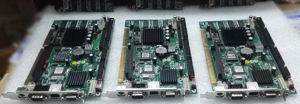 ECB-641 REV: A1 New Original IPC Board ECB 641 ISA Slot Industrial motherboard Half-Size CPU Card PICMG10 Onboard CPU RAM LVDS