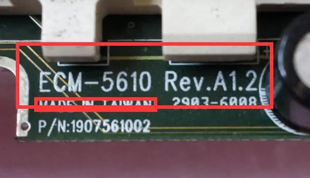 ECM-5610 REV:A1.2 100%OK Original Embedded IPC Motherboard 3.5 inch Industrial Mainboard SBC PC/104 Bus with CPU RAM
