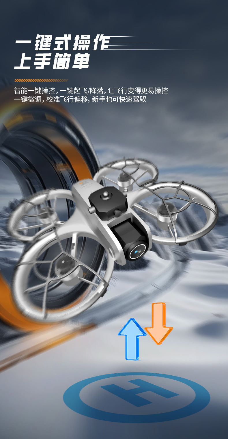 Cross-Border Z4Drone Large Screen Aerial Photography Brushless Quadcopter Obstacle Avoidance Anti-Collision Flying Machine Toy Remote Control Airplane