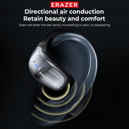 ERAZER XF23 OWS Earbuds UVC Ultravilet Disinfection Touch Screen Wireless Bluetooth Headphones HIFI Stereo Headset for Gaming Travel Sports,Built-in Mic