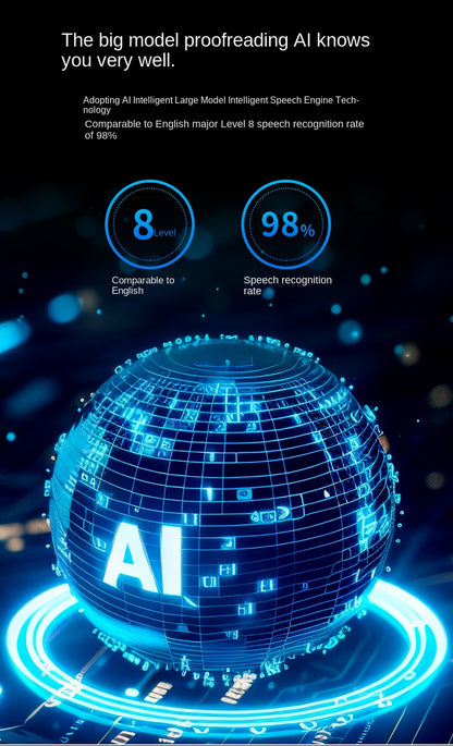 Black Technology Ai Large Model T1 Translator Ultra-thin Card Magnetic One-click Translation Global Video Inter-Translation