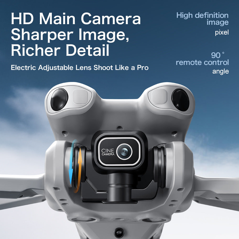 Cross-Border GT50Drone remote control with screen HD aerial photography brushless obstacle avoidance quadcopter toy airplane dron