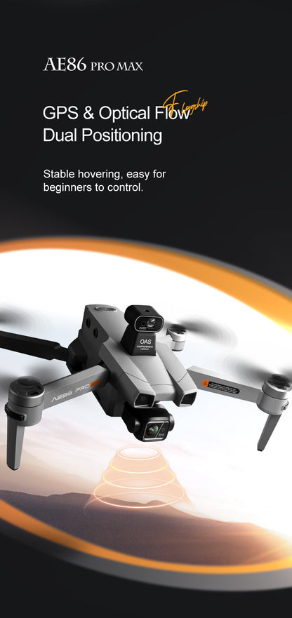 AE86Digital Image Transmission Obstacle Avoidance HD Professional Aerial Photography Drone Anti-Shake Auto Return GPS Remote control aircraft