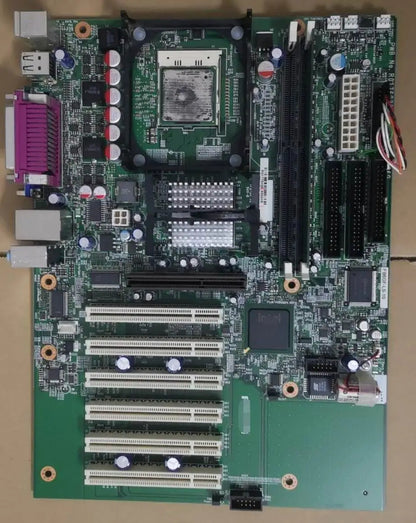 FB6G FB6GF-LS-10 100% OK Original IPC Mainboard FB6G-L-14 ATX Industrial Motherboard 6*PCI 1*LAN With CPU RAM