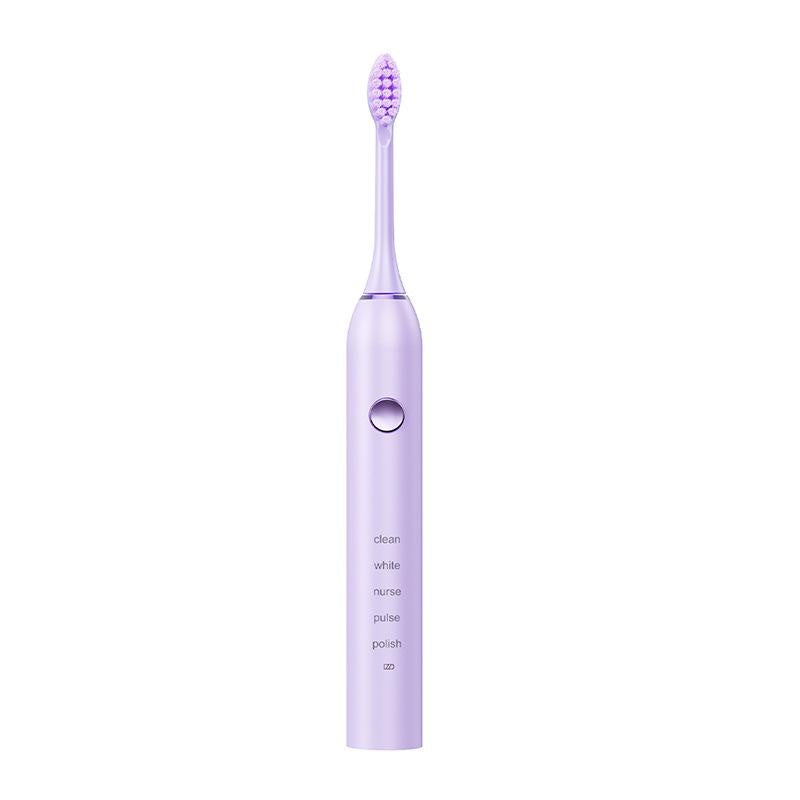 Sonic Magnetic Suspension Purple Female Color Rechargeable Soft Bristle Electric Toothbrush