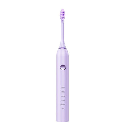 Sonic Magnetic Suspension Purple Female Color Rechargeable Soft Bristle Electric Toothbrush