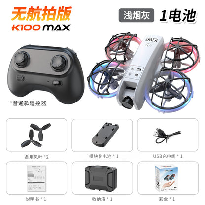 Cross-Border K100MINI Drone with Screen Remote Control Optical Flow Hover Dual Camera Lens HD Aerial Photography Remote Control Aircraft