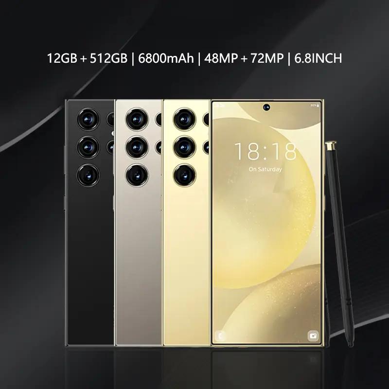 2025 US version C37  phone, Android 15system, 8GB+256GB memory, 6.8-inch HD+display screen, 6800mAh battery, facial recognition unlock, GPS, holiday birthday gifts,,S Pen, compatible with AT&T TMobile, Verizon, Metro by T-Mobile