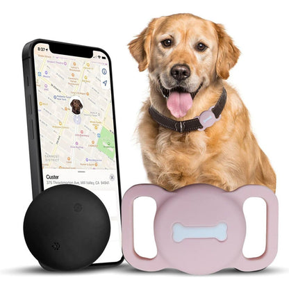 Cross-border Pet Tracker Applicable Apple Find My Designed iOS Anti-lost Device Waterproof Bone Protective Case