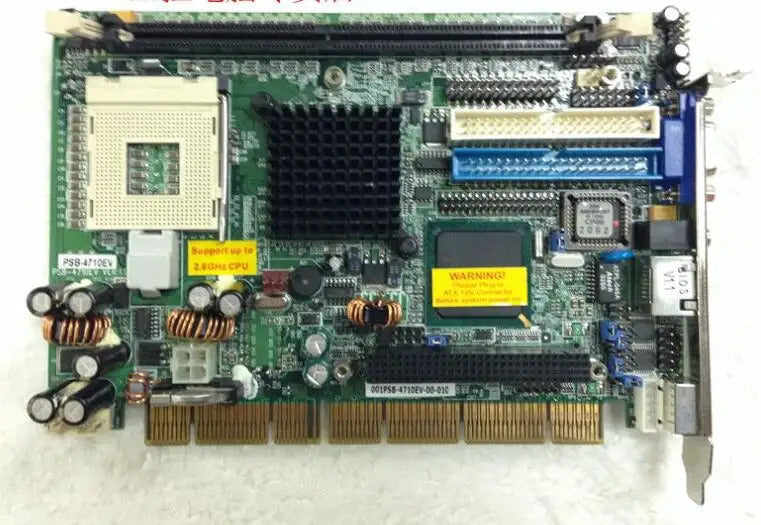 PSB-4710MEV 100%OK Original Embedded IPC Board  PSB-4710 Industrial motherboard Half-Size CPU Card PCISA Mainboard with CPU RAM