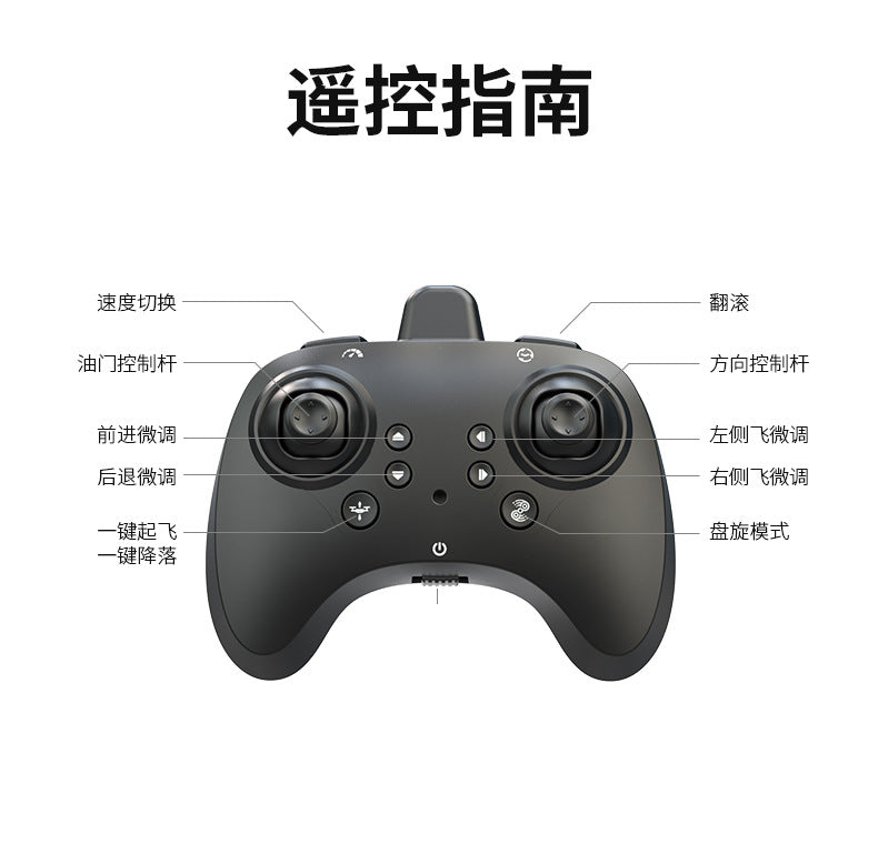 Cross-Border K500Max Fighter Four-Channel Suspension Four-Axis Drone Altitude Hold Roll Stunt Lighting Aircraft Low Price