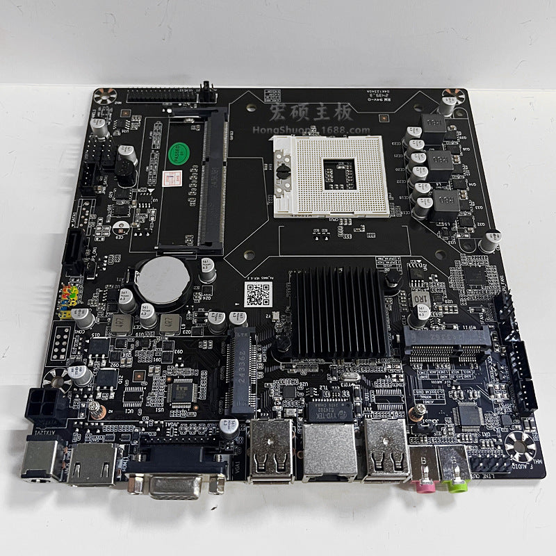 ITX Industrial Control Motherboard HM65Single memory slot DDR3Mini Board PGA988Two Or Three Generations CPU All-in-One Motherboard