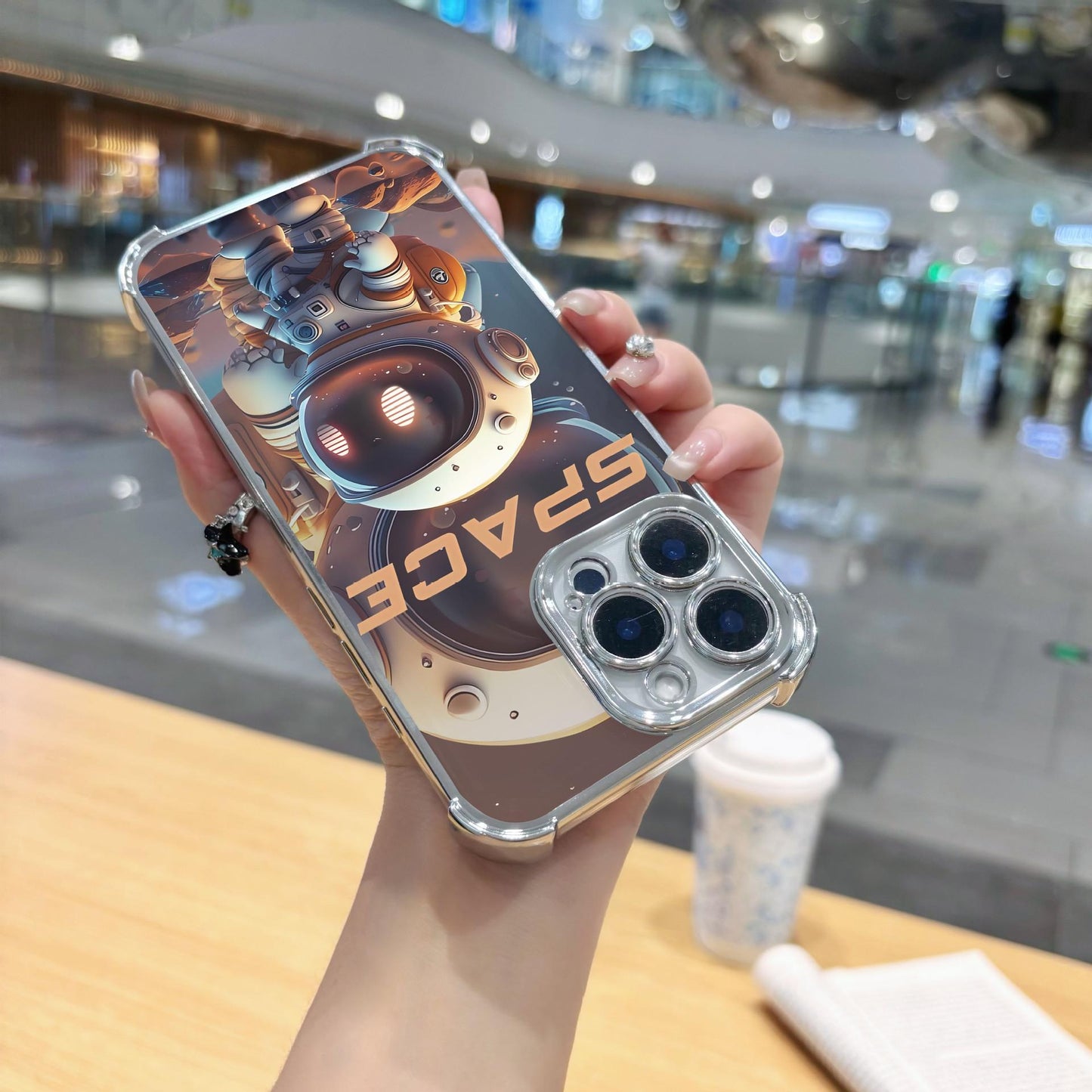 Glossy Oil Suitable for iPhone 17 Pro Max Phone Case 16P 15 1 14 13 11 Four-corner Anti-drop Electroplated Cross-border Outdoor