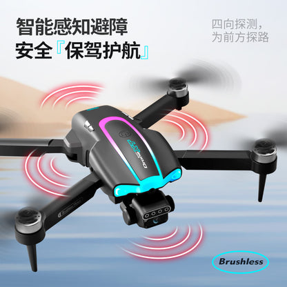 XT105Drone Obstacle Avoidance Dual Servo Aerial Photography Quadcopter Brushless Motor Remote Control Aircraft Drone Cross-Border