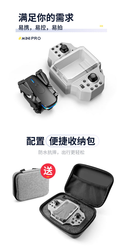 Cross-Border KY910Mini Folding Drone4K High-definition dual-camera aerial photography quadcopter with altitude hold remote control aircraft