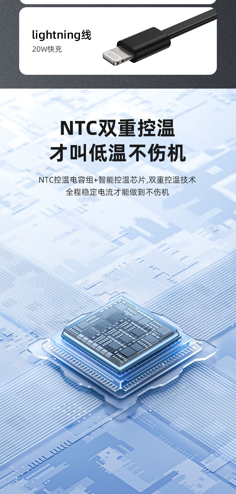 22.5W Super mini fast charging power bank with built-in cable10000mAh ultra-thin power bank custom gift