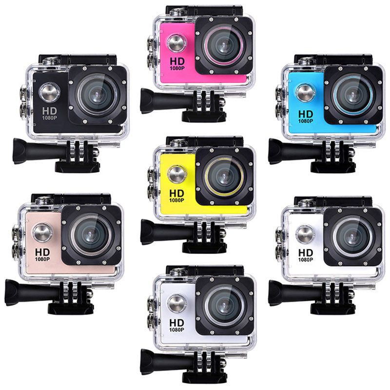 Cross-border new anti-shake action camera full HD outdoor shooting DV Cycling Diving Head-Mounted Sports Camera