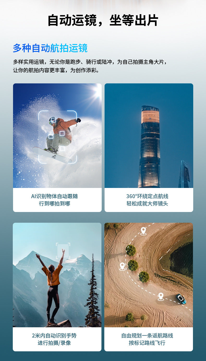 Cross-Border AE30Screen-controlled Three-axis Gimbal Drone HD Aerial Photography Digital Image Transmission GPS Positioning Flight Device Drone