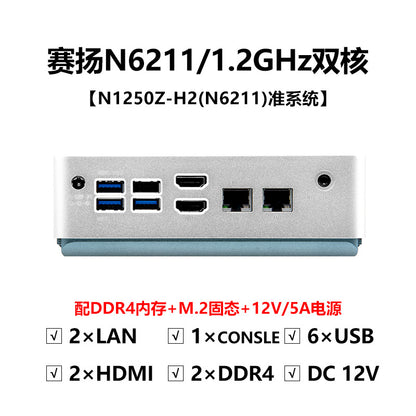Industrial Control Dual Network J6426 Industrial Computer Small Host N6211 Dual HDMI Thin Client NUC Mini Host