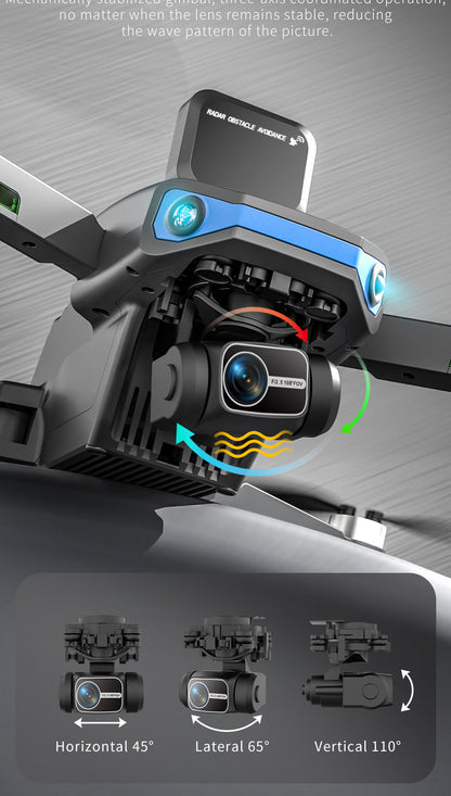 Cross-Border AE3Long Endurance Brushless Drone GPS Three-axis gimbal obstacle avoidance drone HD aerial photography remote control aircraft