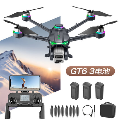Cross-Border New Products GT6Uav GPS Return to Position 5G Image Transmission Brushless Optical Flow Obstacle Avoidance Remote Control Aircraft Wholesale