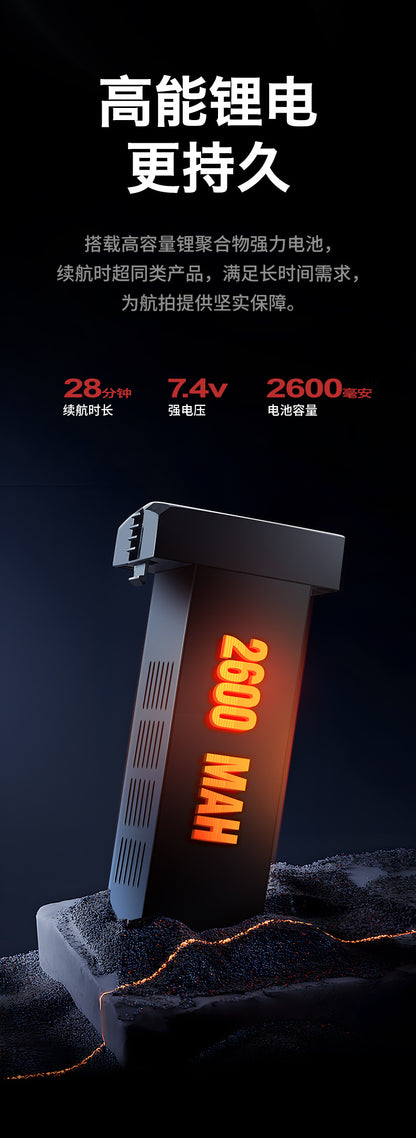 Cross-Border S819Remote Control Screened Drone with Relay Digital Image Transmission and Airdrop Capability2.7K High-Definition Aerial Drone