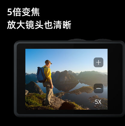 Cross-Border5k Sports Camera Anti-Shake Waterproof HD Wireless Shooting Outdoor Sports Recorder Cycling Camera