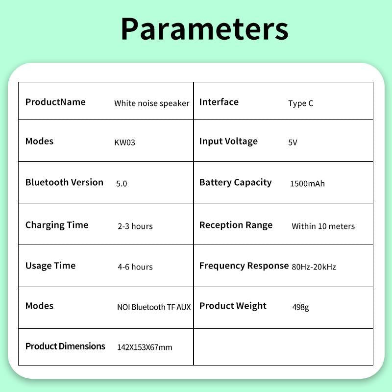 Wireless Speaker, Multifunctional Desktop Speaker with USB Port & AUX Input, Speaker with Environment Light Adjustment Modes, Halloween Gifts, Decor