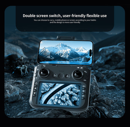 Cross-Border Z103Drone Remote Control Belt4.51-inch Screen Brushless Motor HD Aerial Photography GPS Positioning Remote Control Drone