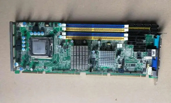 PCE-5124 REV.A1 100%OK IPC Board PCE-5124VG  Full-size CPU Card ISA Industrial Embedded Mainboard PICMG1.0 With CPU RAM 1*LAN