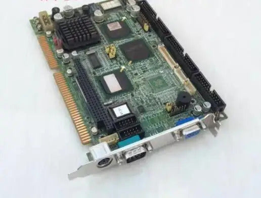 PCA-6751 REV.B1 Fanless Brand PCA6751 ISA Industrial PC Mainboard Half-Size CPU Card PICMG1.0  No-LAN With CPU RAM PC104 CF