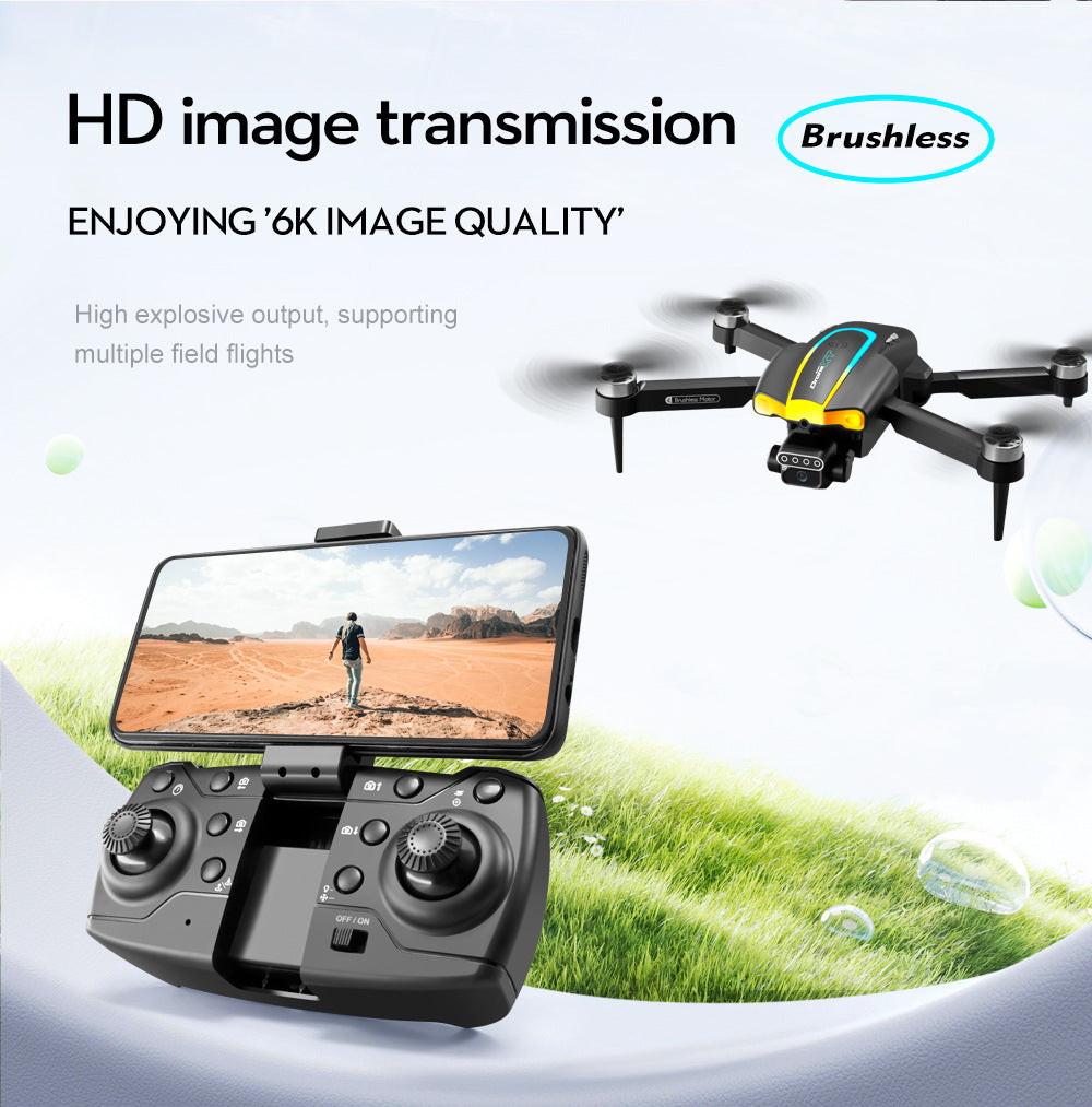 XT105Drone Obstacle Avoidance Dual Servo Aerial Photography Quadcopter Brushless Motor Remote Control Aircraft Drone Cross-Border
